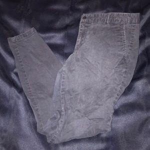 Navy blue skinny khakis